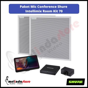 Paket Video Conference Shure Intellimix Room Kit | Intellimix Room Kit - 70 For Large Room